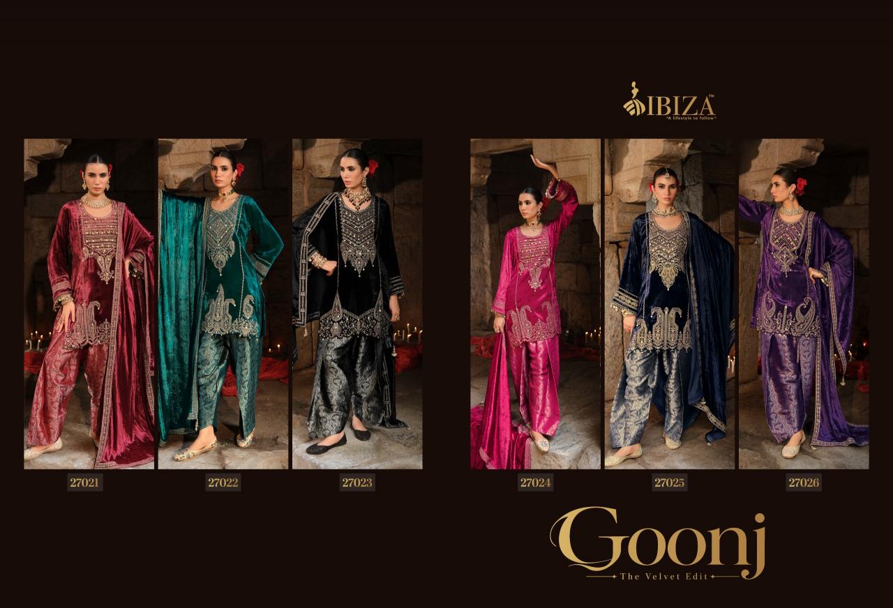 Ibiza Goonj catalog salwar kameez wholesale market in ahmedabad