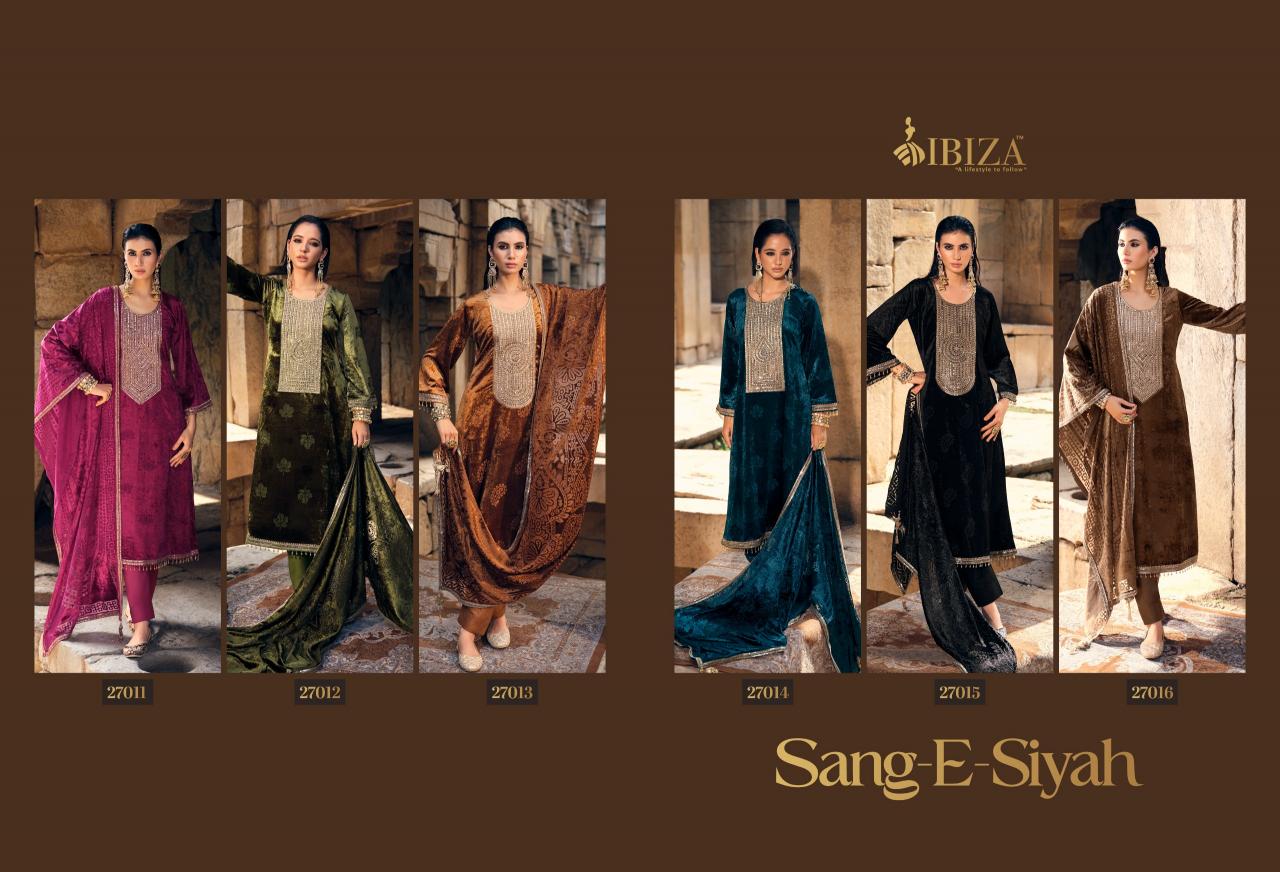 Ibiza Sang E Siyah catalog online wholesale salwar kameez cod avaliable