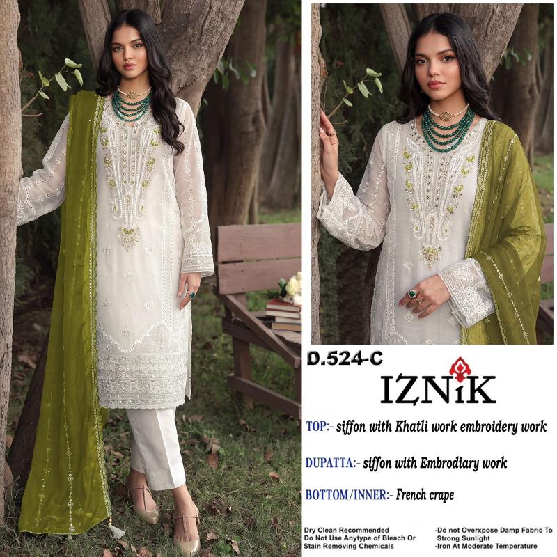 Iznik 524 Catalog pakistani suits catalogue wholesale