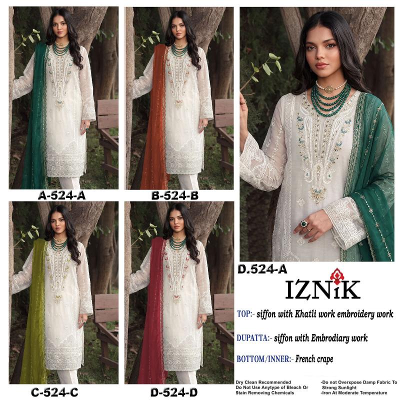 Iznik 524 Catalog pakistani suits catalogue wholesale