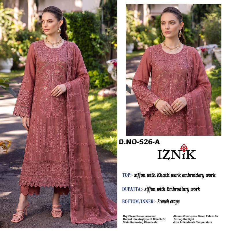 Iznik 526 Catalog pakistani suits wholesalers