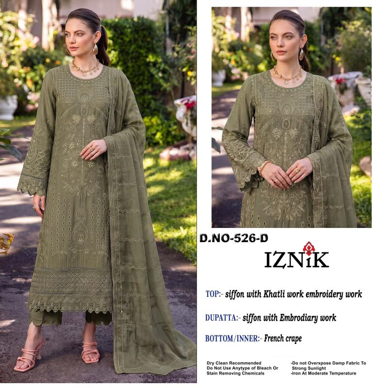 Iznik 526 Catalog pakistani suits wholesalers