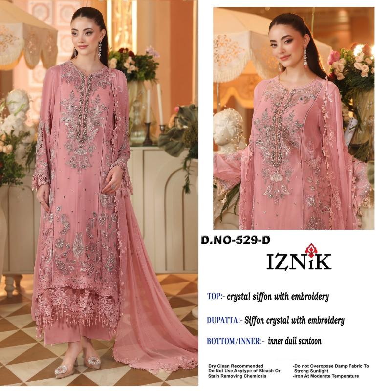 Iznik 529 Catalog pakistani wholesale suits in india