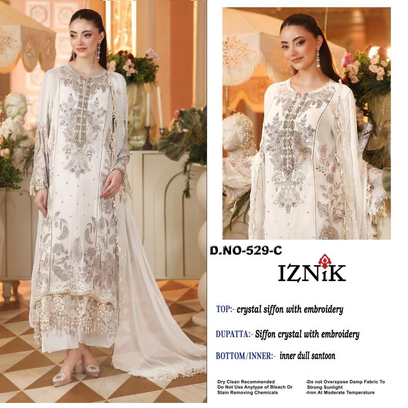 Iznik 529 Catalog pakistani wholesale suits in india