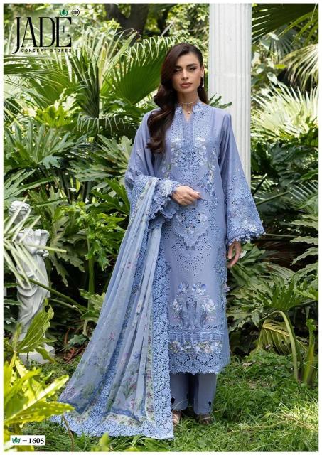 Jade Crimson Vol 16 – Karachi Kurti Pant With Dupatta Wholesale Catalog