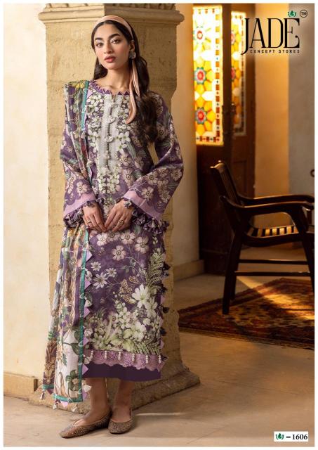 Jade Crimson Vol 16 – Karachi Kurti Pant With Dupatta Wholesale Catalog