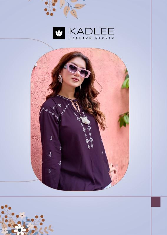 Kadlee Crystal vol 3 catalog kurti wholesaler in puinan