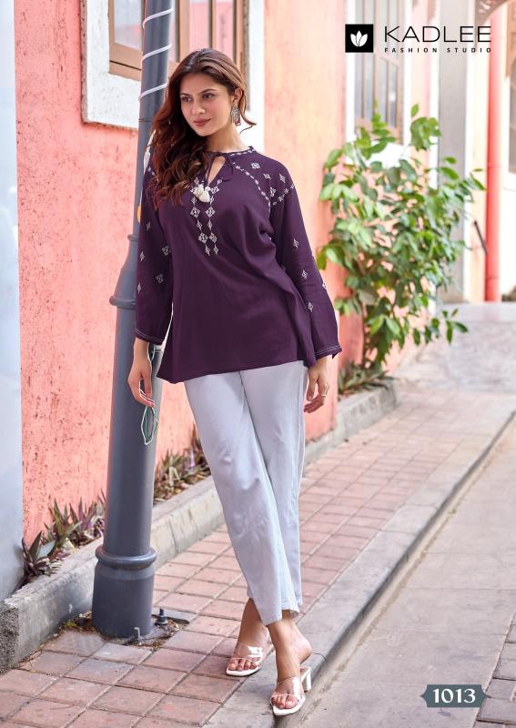 Kadlee Crystal vol 3 catalog kurti wholesaler in puinan