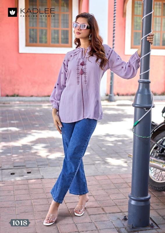 Kadlee Crystal vol 3 catalog kurti wholesaler in puinan