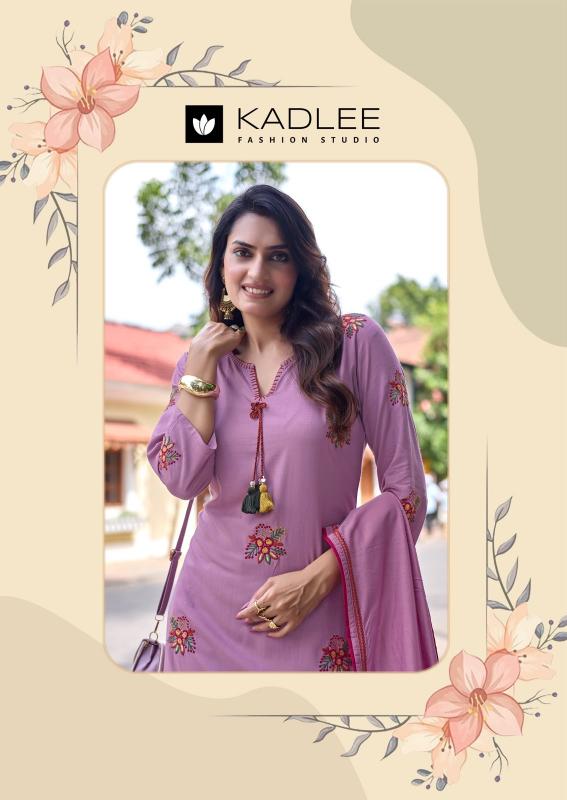 Kadlee Vasant catalog wholesale online kurti palazzo set