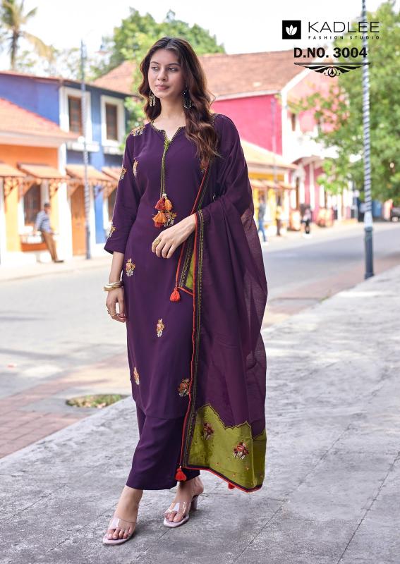 Kadlee Vasant catalog wholesale online kurti palazzo set