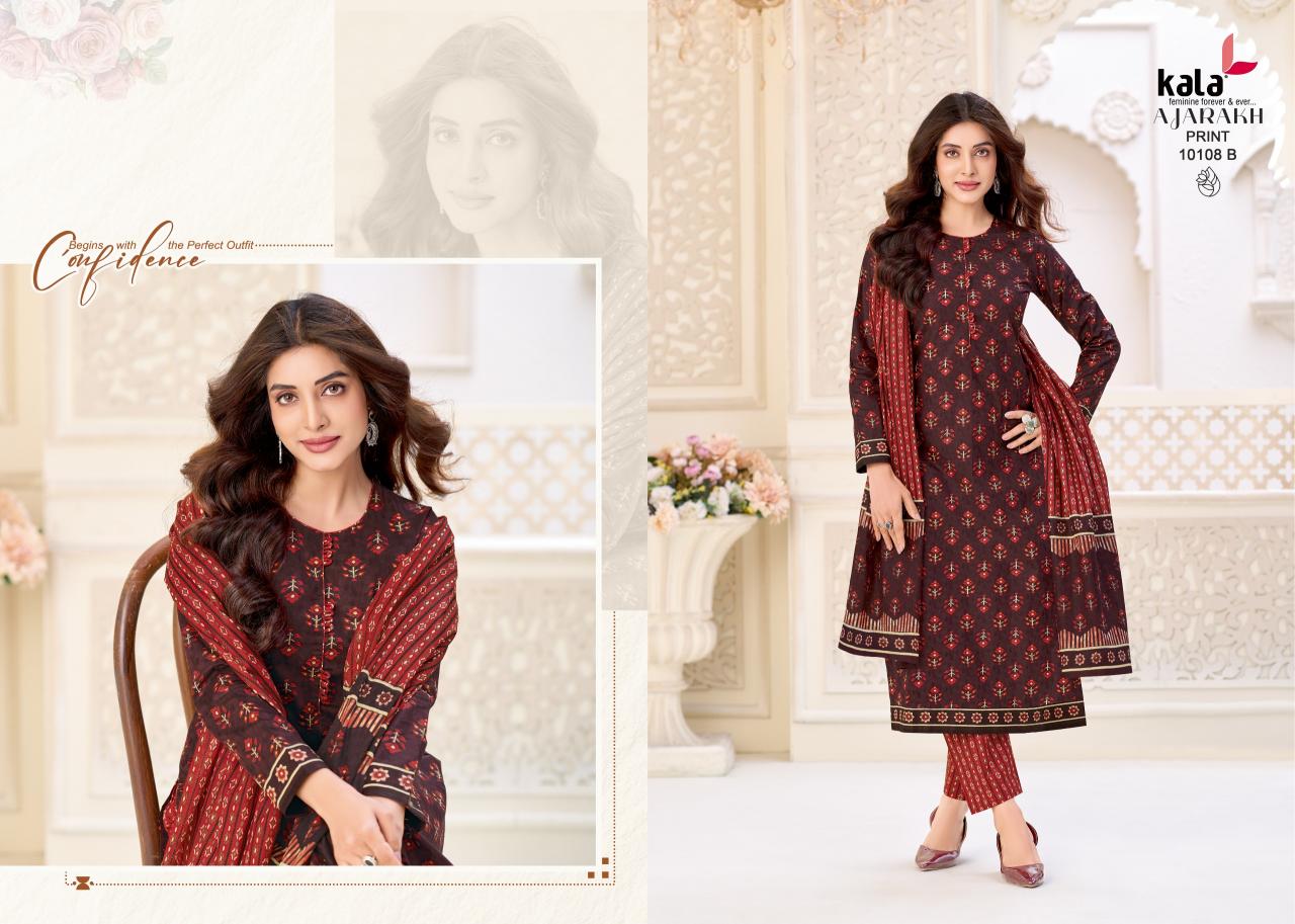 Kala Ajrakh Vol 1 – Dress Material Wholesale Catalog