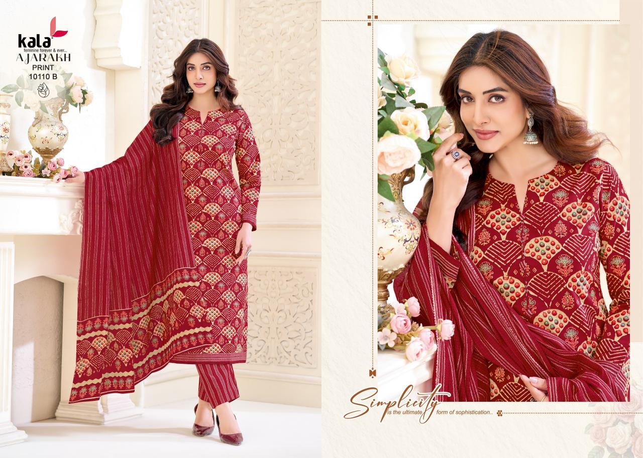Kala Ajrakh Vol 1 – Dress Material Wholesale Catalog