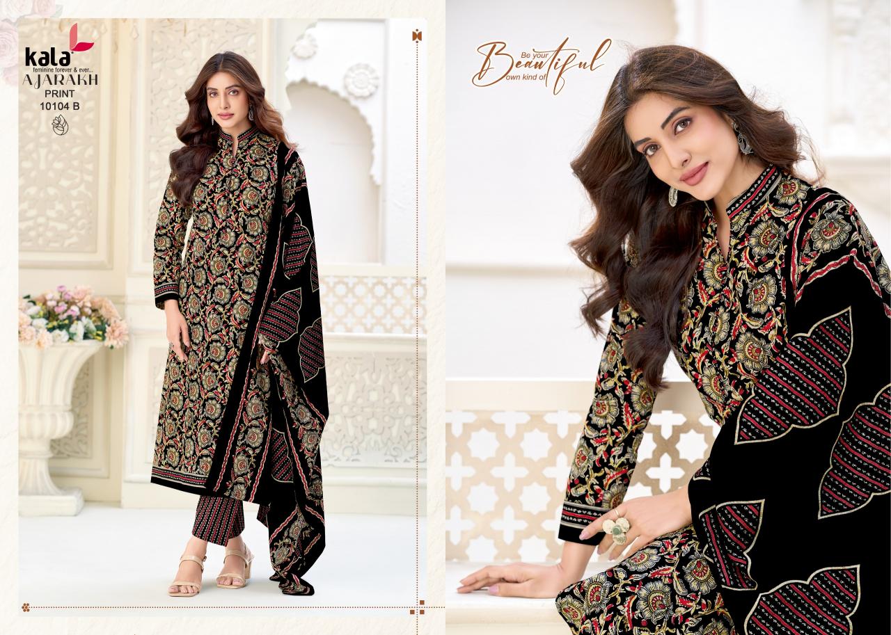 Kala Ajrakh Vol 1 – Dress Material Wholesale Catalog