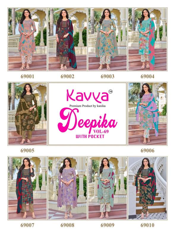 Kavya Deepika vol 69 catalog branded kurtis wholesale in mumbai