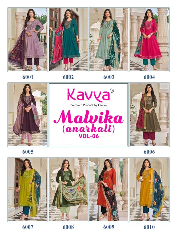 Kavya Malvika vol 6 catalog kurti wholesale manufacturer