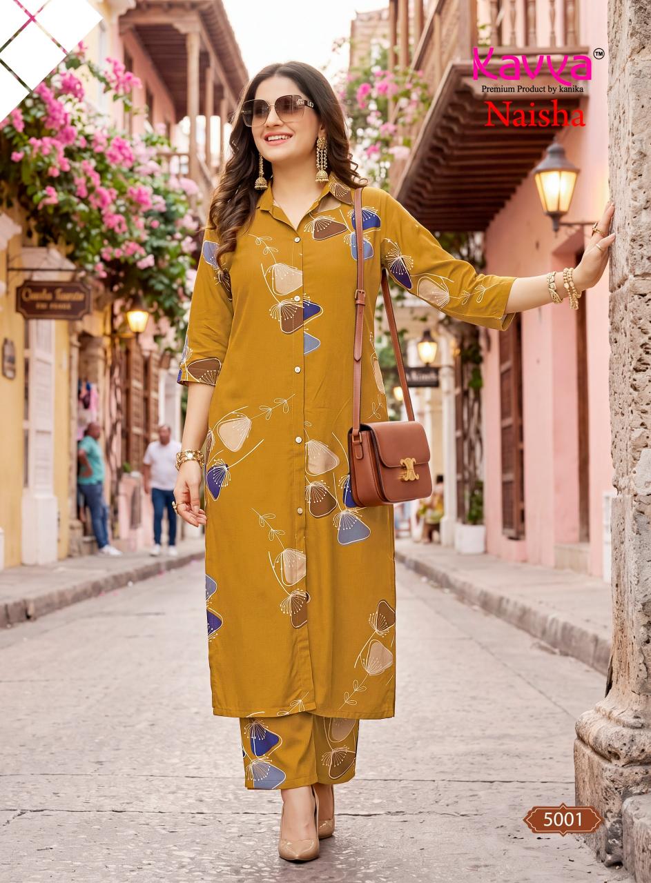 Kavya Naisha vol 5 catalog coord set wholesale market in delhi