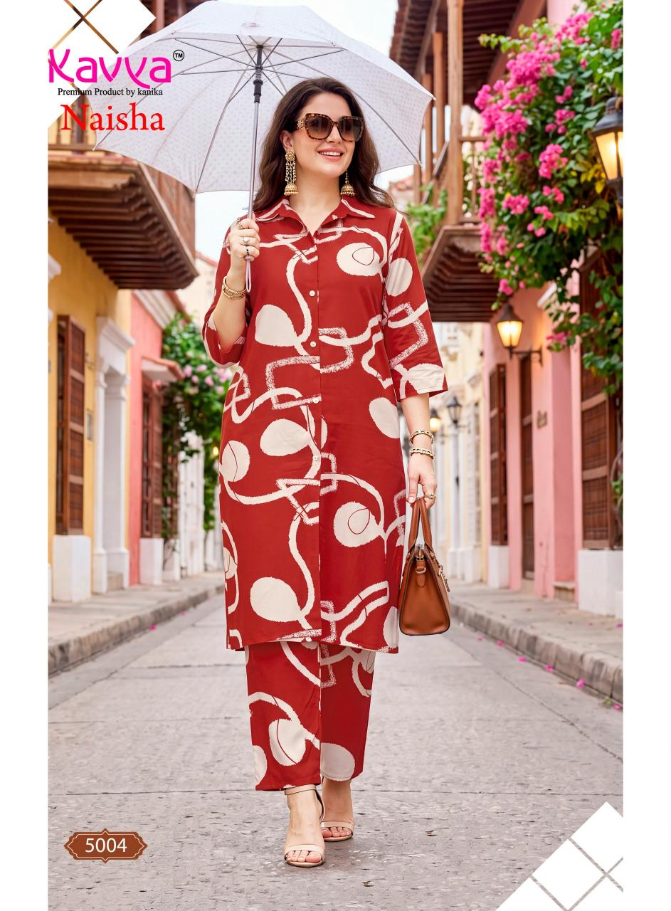 Kavya Naisha vol 5 catalog coord set wholesale market in delhi