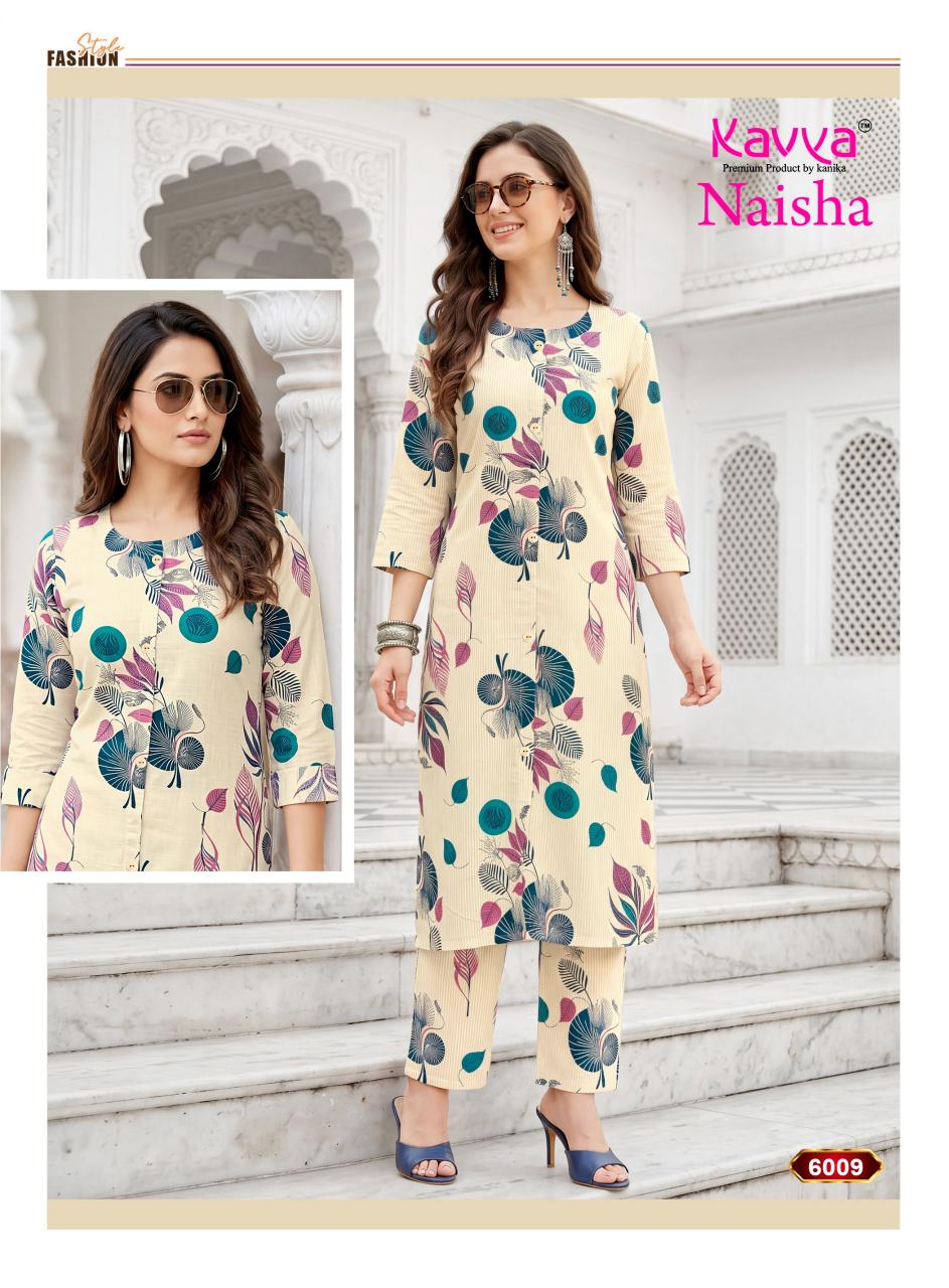 Kavya Naisha vol 6 catalog co ord sets wholesale delhi