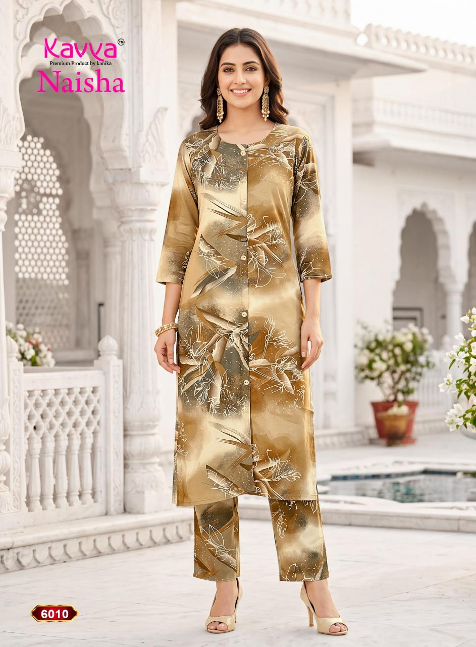 Kavya Naisha vol 6 catalog co ord sets wholesale delhi