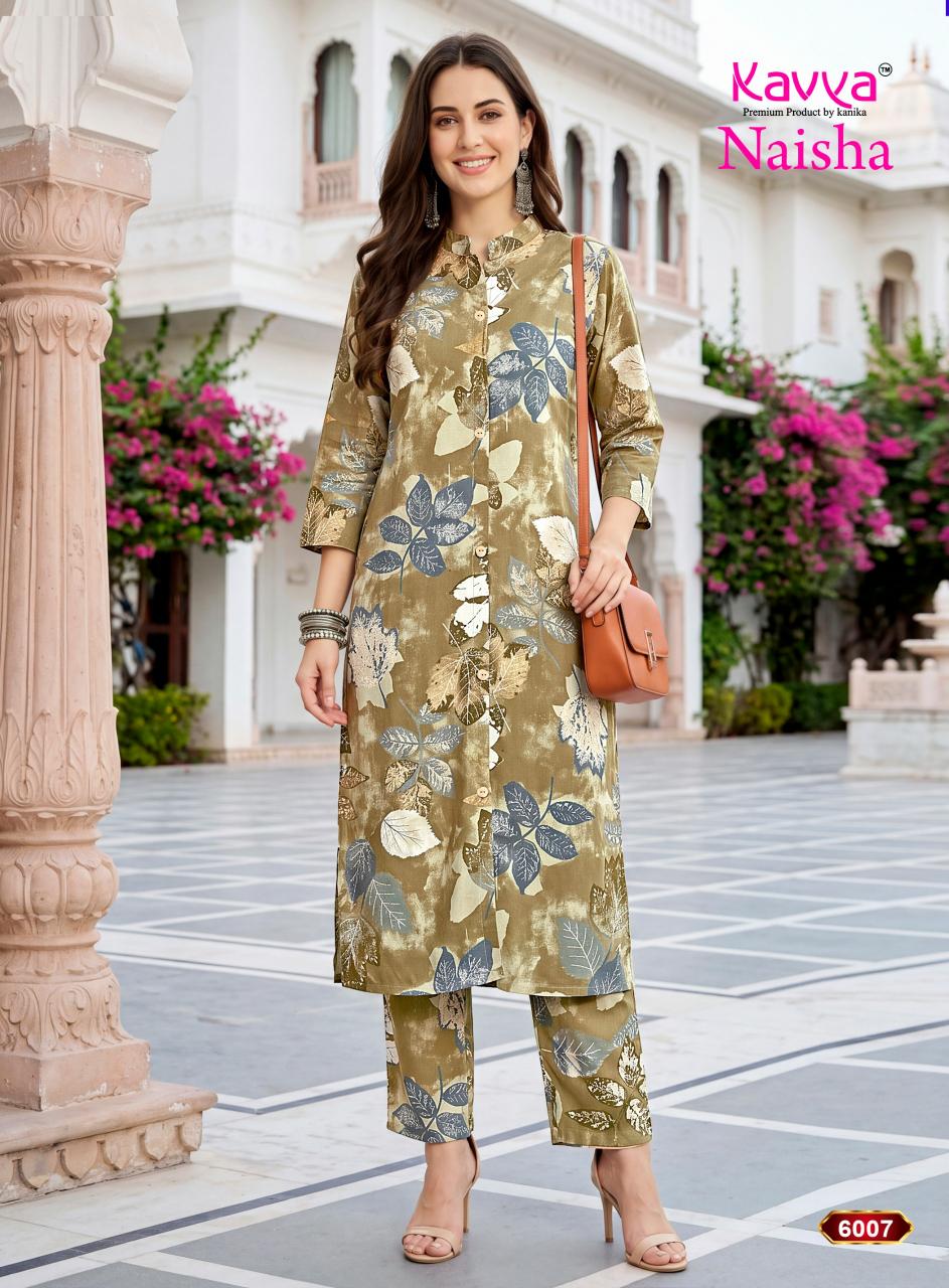Kavya Naisha vol 6 catalog co ord sets wholesale delhi