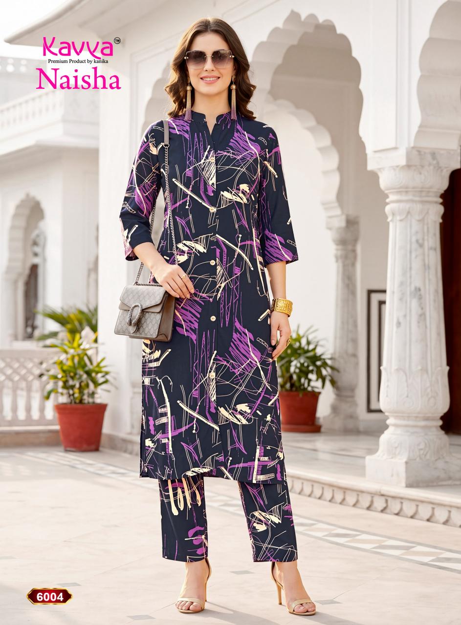Kavya Naisha vol 6 catalog co ord sets wholesale delhi