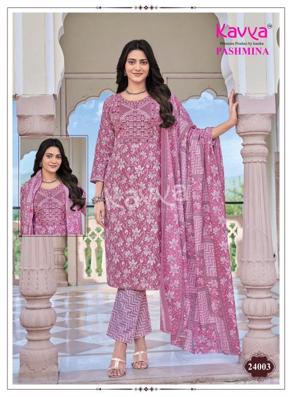 Kavya Pashmina Vol 24 catalog branded kurtis wholesale in bangalore