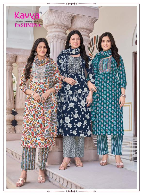 Kavya Pashmina Vol 24 catalog branded kurtis wholesale in bangalore