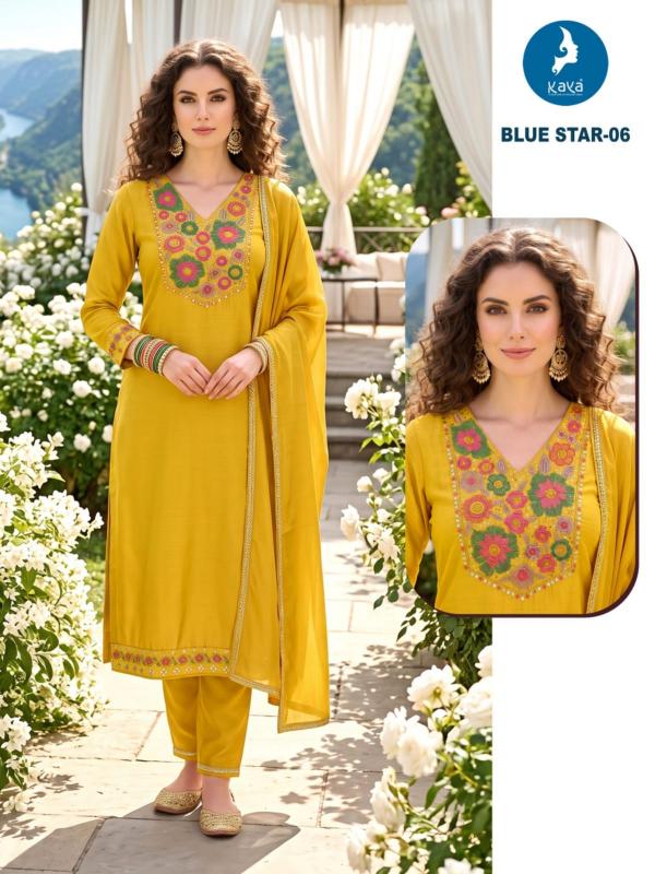 Kaya Blue Star 0.2 catalog mumbai wholesale kurti market address