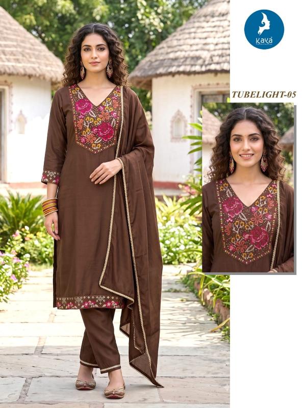 Kaya Tube Light catalog kurtis wholesale price