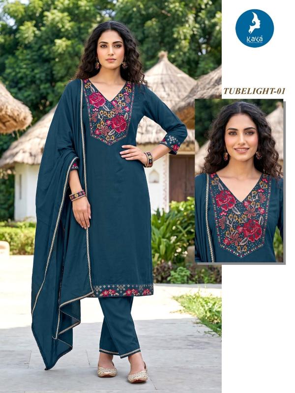 Kaya Tube Light catalog kurtis wholesale price