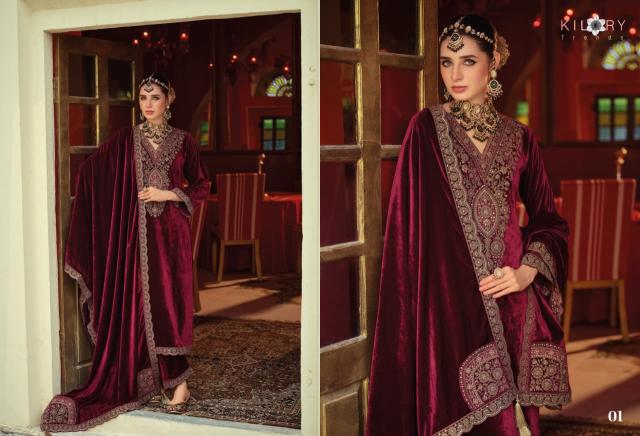 Kilory Gulrukh catalog salwar kameez wholesale market in kolkata 