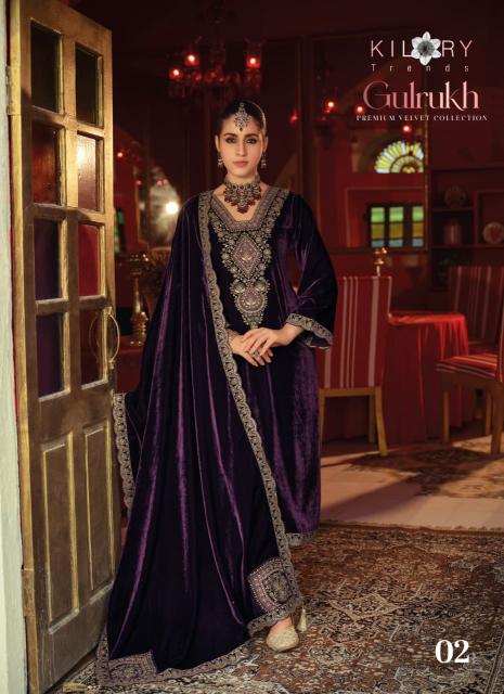 Kilory Gulrukh catalog salwar kameez wholesale market in kolkata 