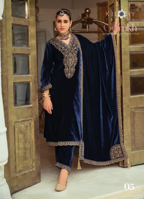Kilory Gulrukh catalog salwar kameez wholesale market in kolkata 