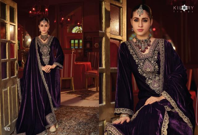 Kilory Gulrukh catalog salwar kameez wholesale market in kolkata 