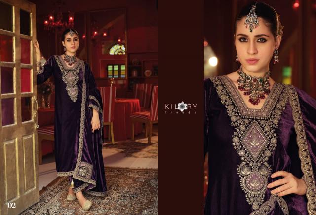 Kilory Gulrukh catalog salwar kameez wholesale market in kolkata 
