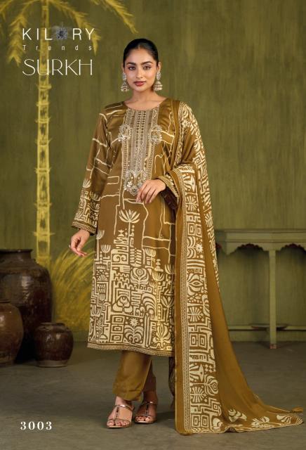 Kilory Surkh catalog indian salwar kameez wholesale online