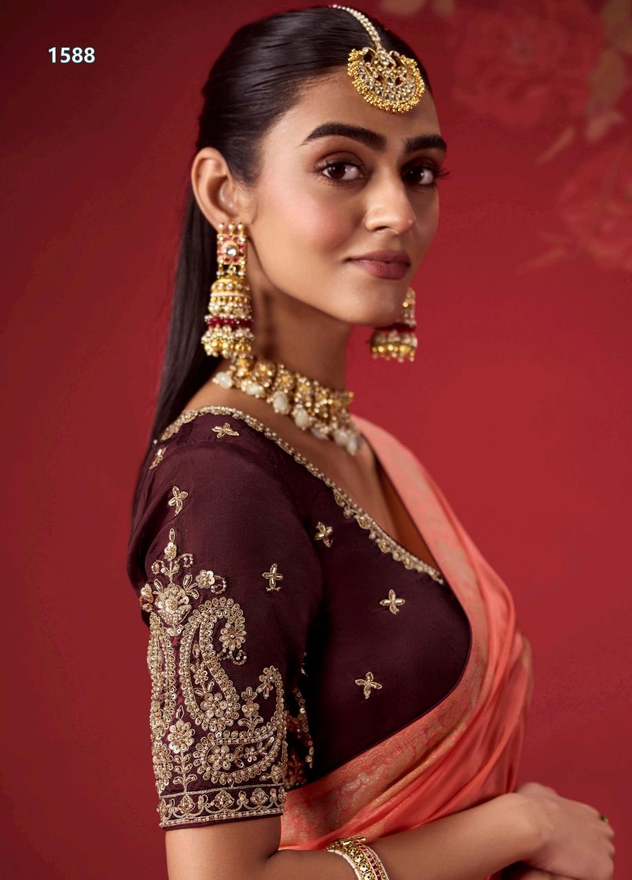 Kimora The Royal Edit catalog uppada sarees online wholesalers