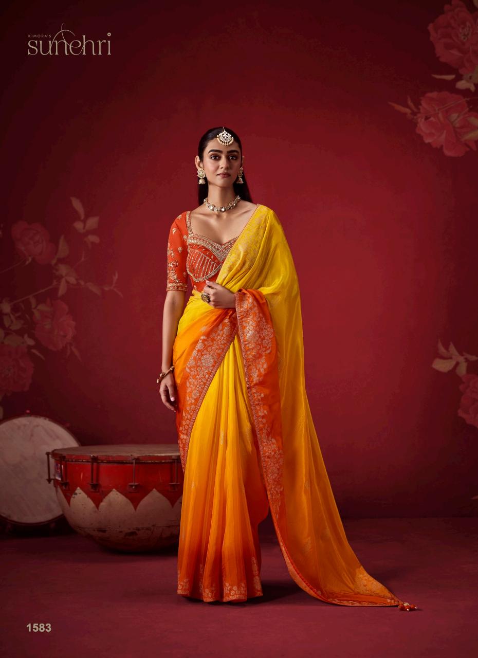 Kimora The Royal Edit catalog uppada sarees online wholesalers