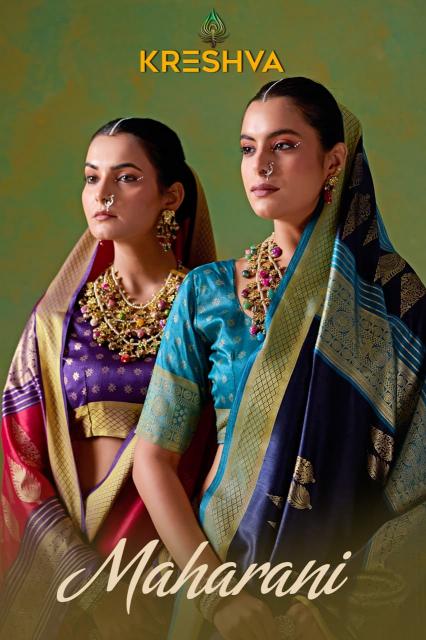 Kreshva Maharani catalog kuthampully sarees wholesale