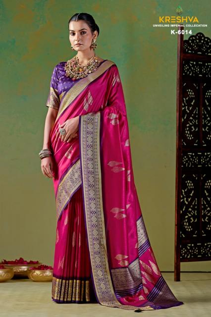Kreshva Maharani catalog kuthampully sarees wholesale