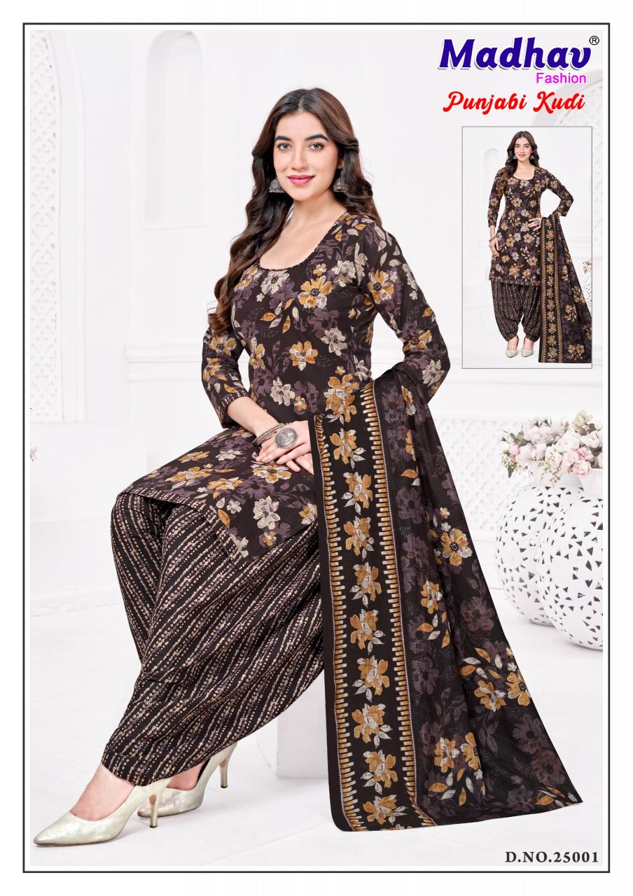 Madhav Punjabi Kudi Vol 25 – Dress Material Wholesale Catalog