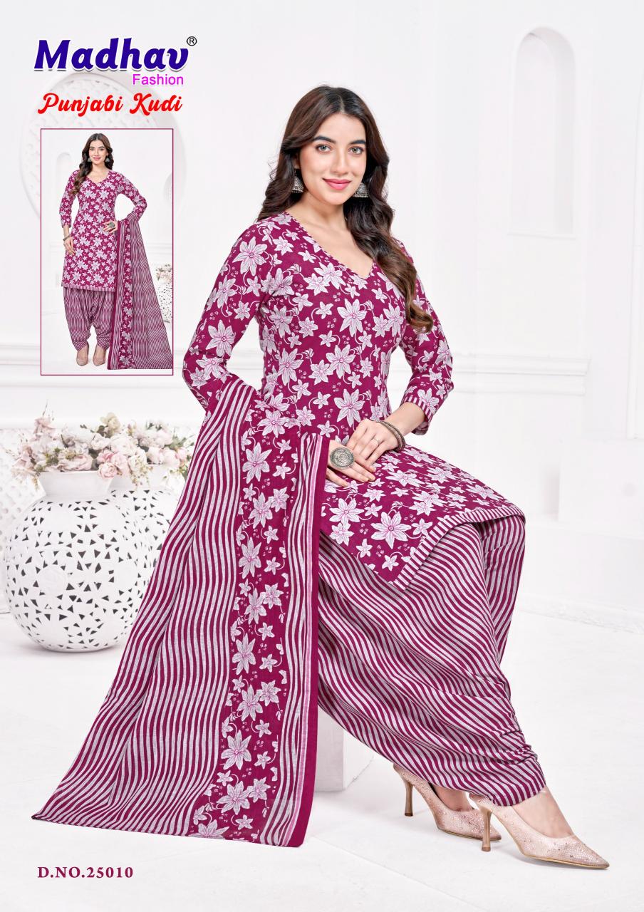 Madhav Punjabi Kudi Vol 25 – Dress Material Wholesale Catalog