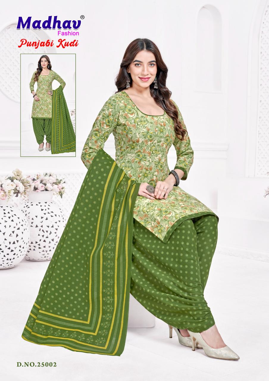 Madhav Punjabi Kudi Vol 25 – Dress Material Wholesale Catalog