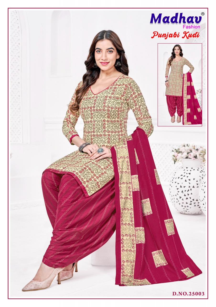 Madhav Punjabi Kudi Vol 25 – Dress Material Wholesale Catalog
