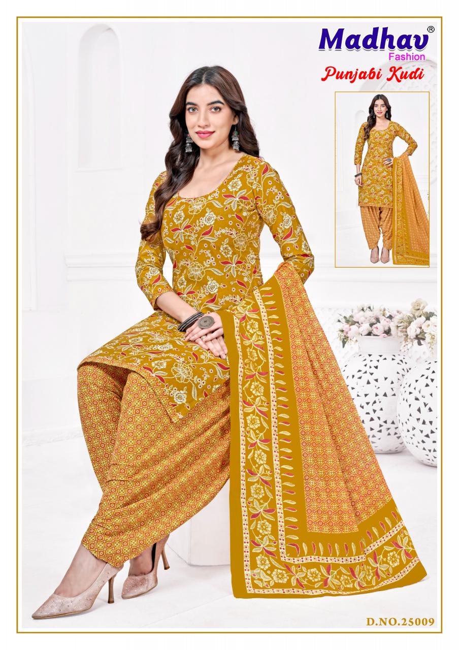 Madhav Punjabi Kudi Vol 25 – Dress Material Wholesale Catalog