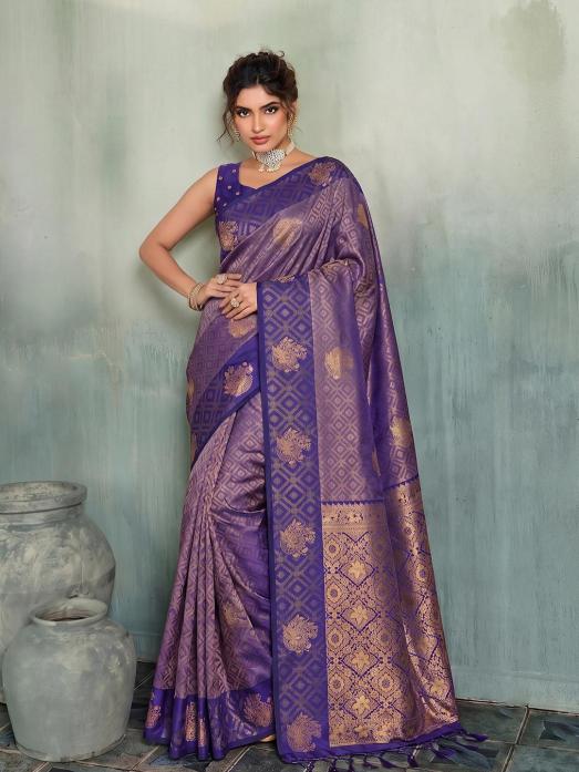 MADRAS HANDLOOM by SHREE SHYAM FASHION fancy designer Silk fabric FESTIVAL WEAR saree wholesale with Fancy latkan