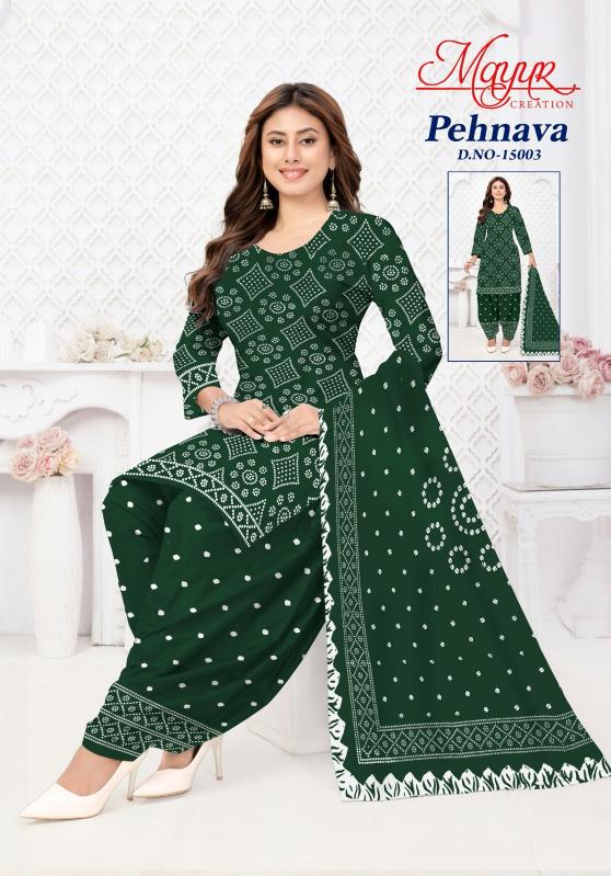 Mayur Pehnava Vol 15 – Dress Material Wholesale Catalog