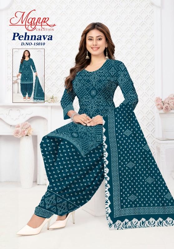 Mayur Pehnava Vol 15 – Dress Material Wholesale Catalog