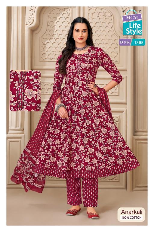 MCM Anarkali Vol-13 – Anarkali Style Kurti Pant With Dupatta - Wholesale Catalog
